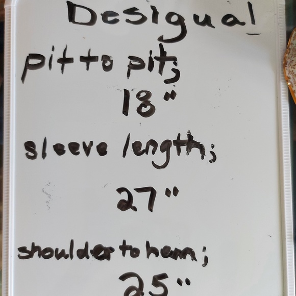 Desigual Tie Front Bejewelled Top Fall Colors! Med - Picture 6 of 6